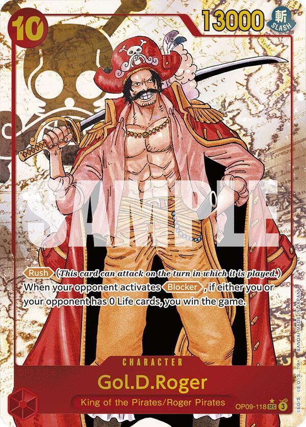 Gol.D.Roger (Alternate Art) card artwork