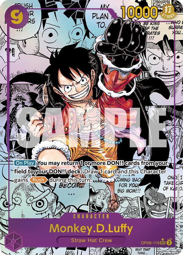 Monkey.D.Luffy (119) (Manga) card artwork
