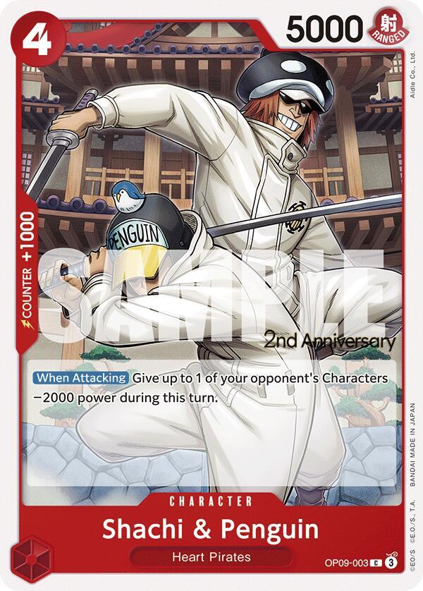 Shachi & Penguin card artwork