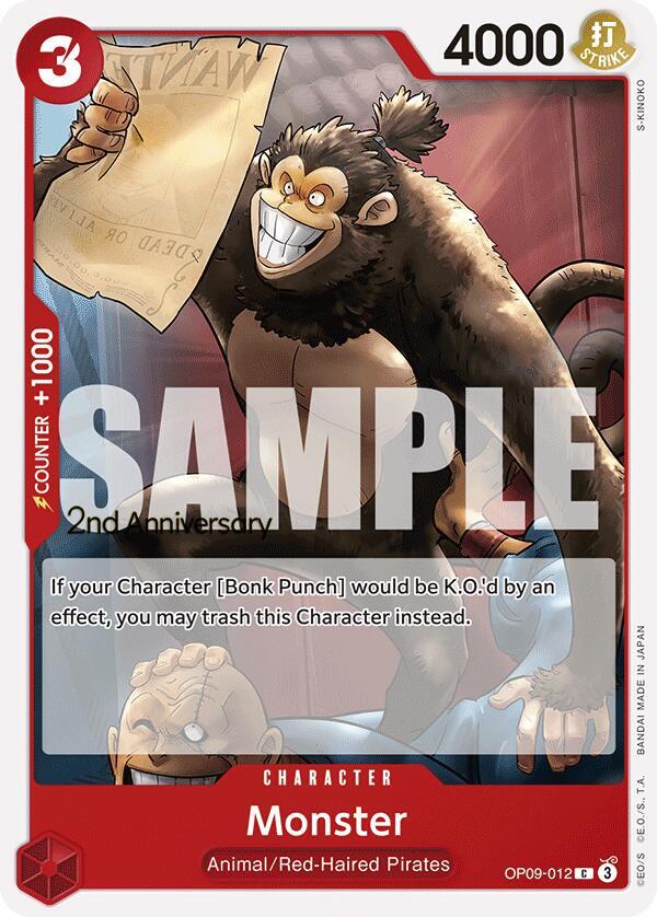 Monster card artwork