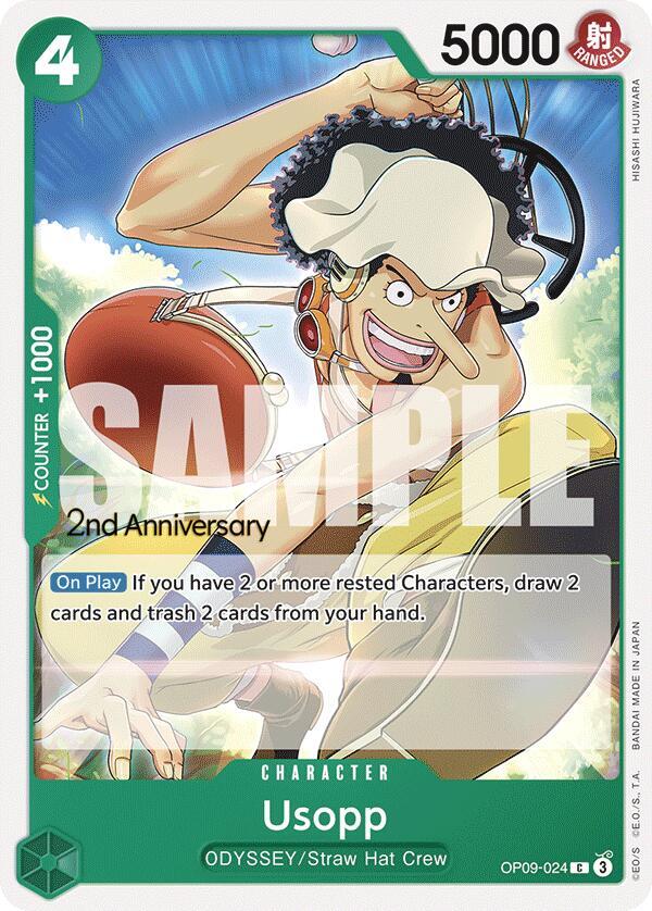 Usopp (024) card artwork