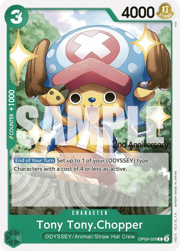 Tony Tony.Chopper card artwork