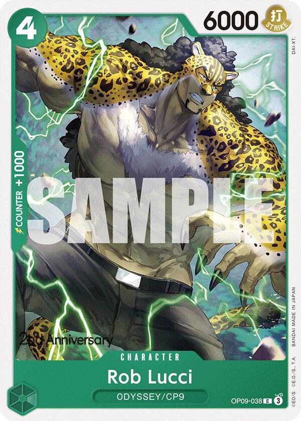 Rob Lucci (038) card artwork