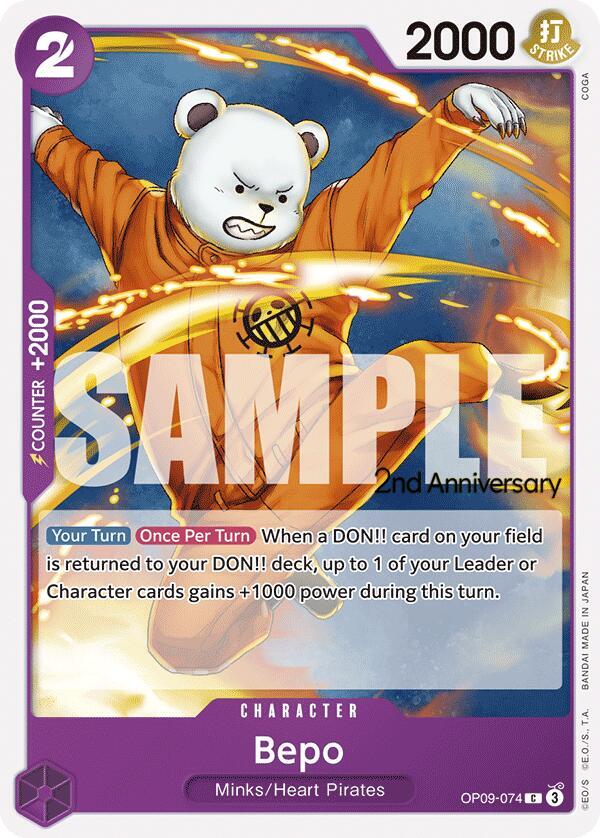 Bepo card artwork