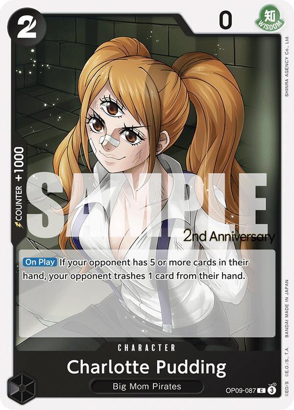 Charlotte Pudding card artwork