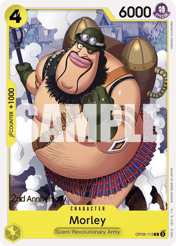 Morley card artwork
