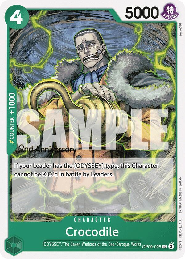Crocodile (025) card artwork