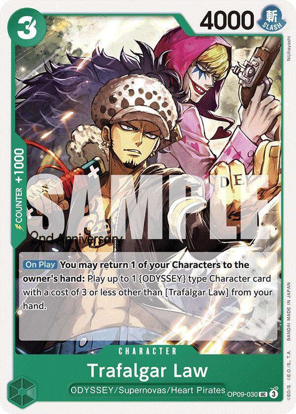 Trafalgar Law card artwork