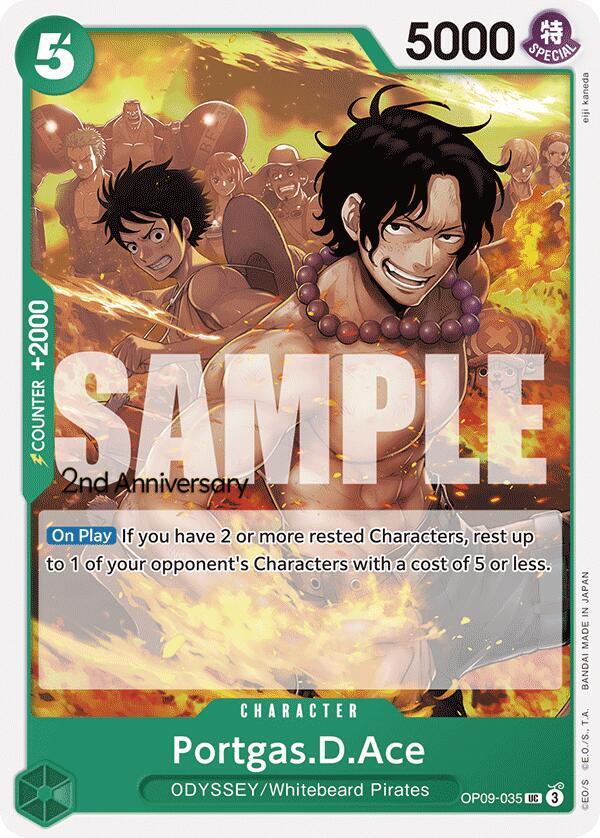 Portgas.D.Ace card artwork