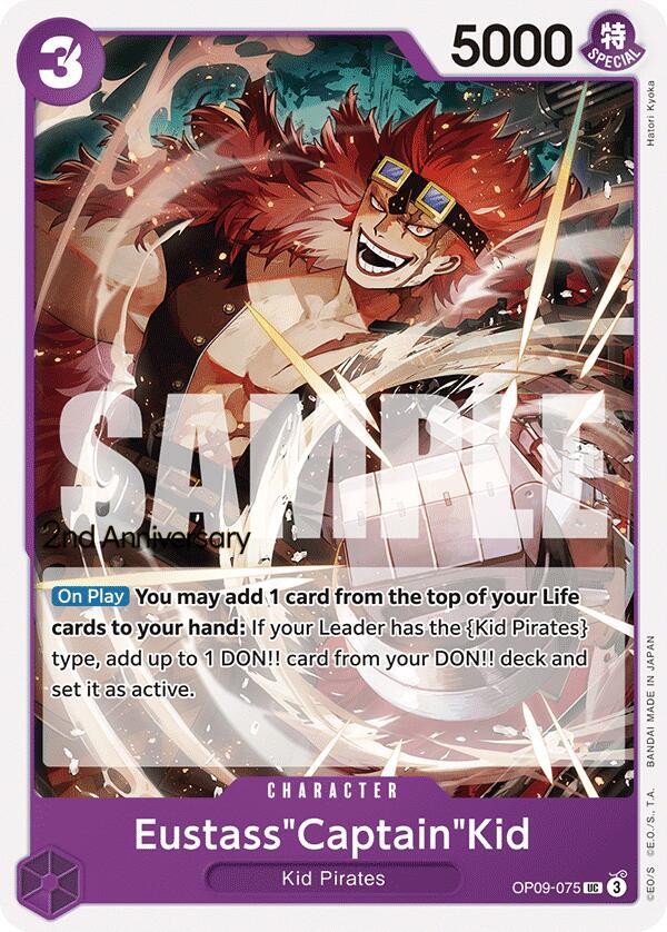 Eustass"Captain"Kid card artwork