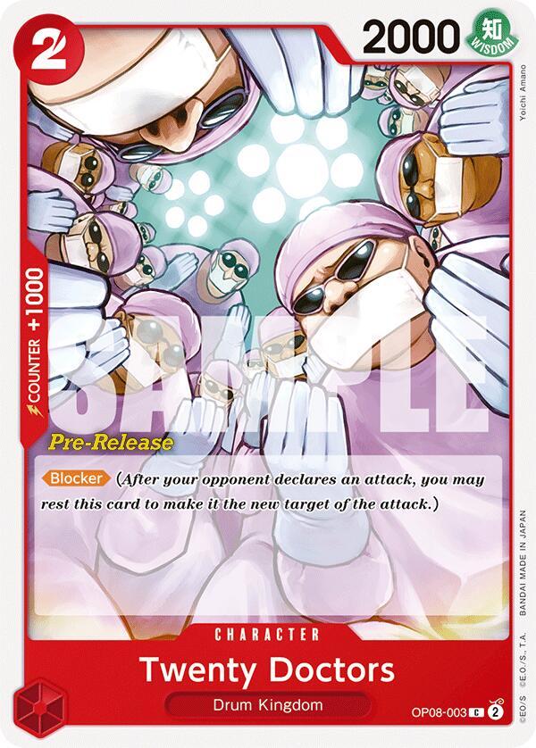 Twenty Doctors card artwork