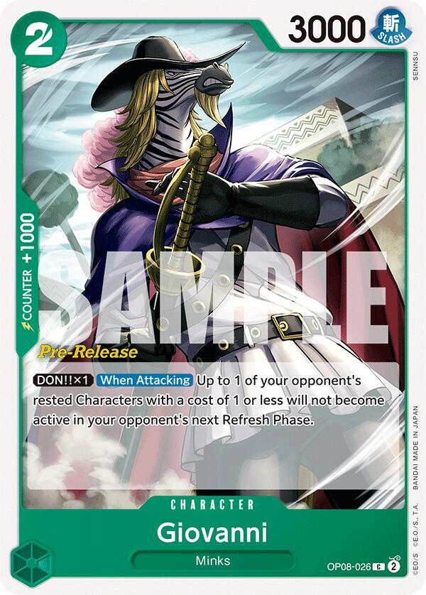 Giovanni card artwork