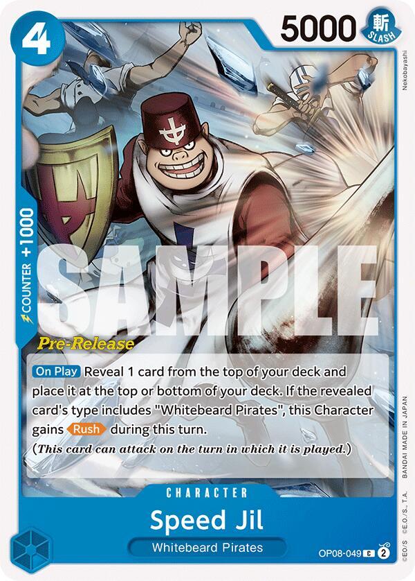 Speed Jil card artwork