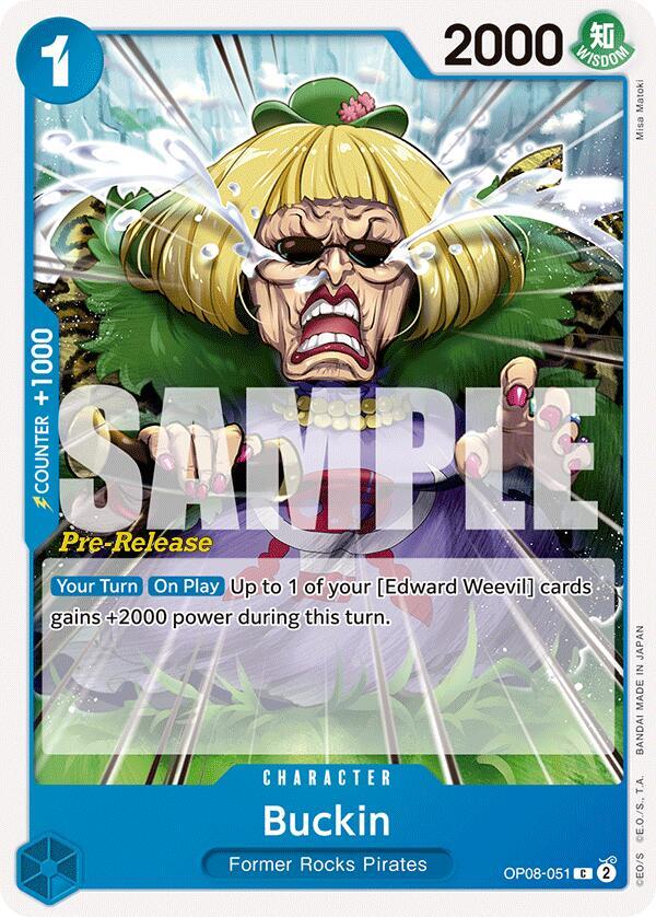 Buckin card artwork