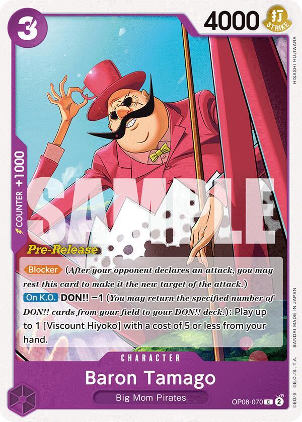 Baron Tamago card artwork