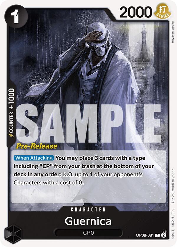 Guernica card artwork