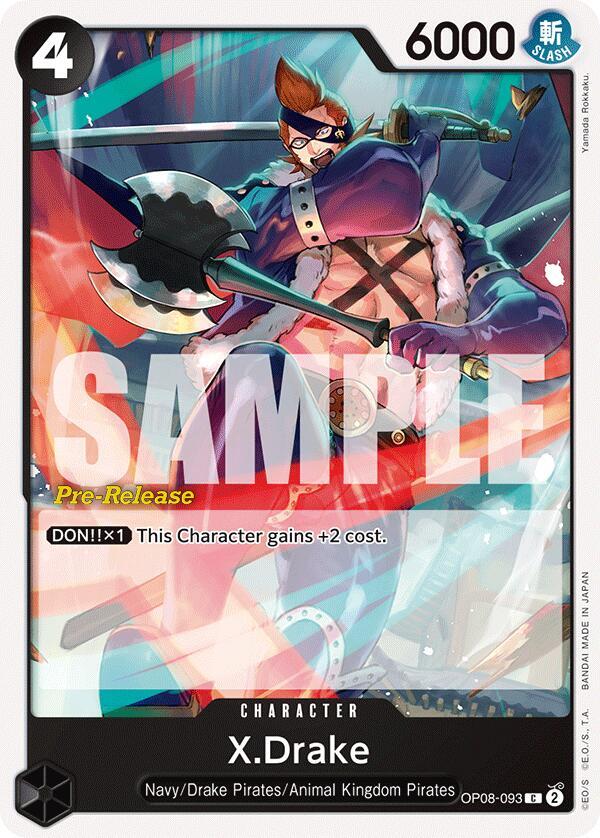 X.Drake card artwork