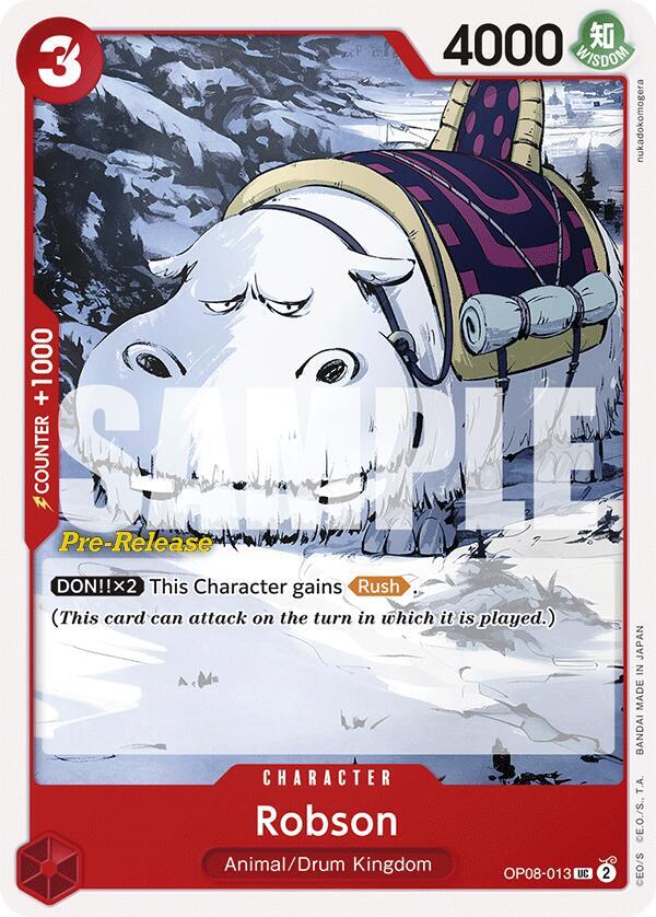 Robson card artwork