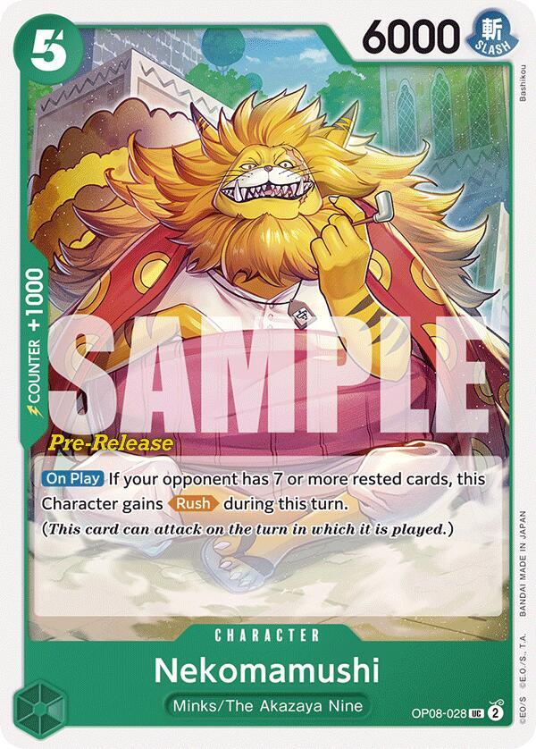 Nekomamushi card artwork