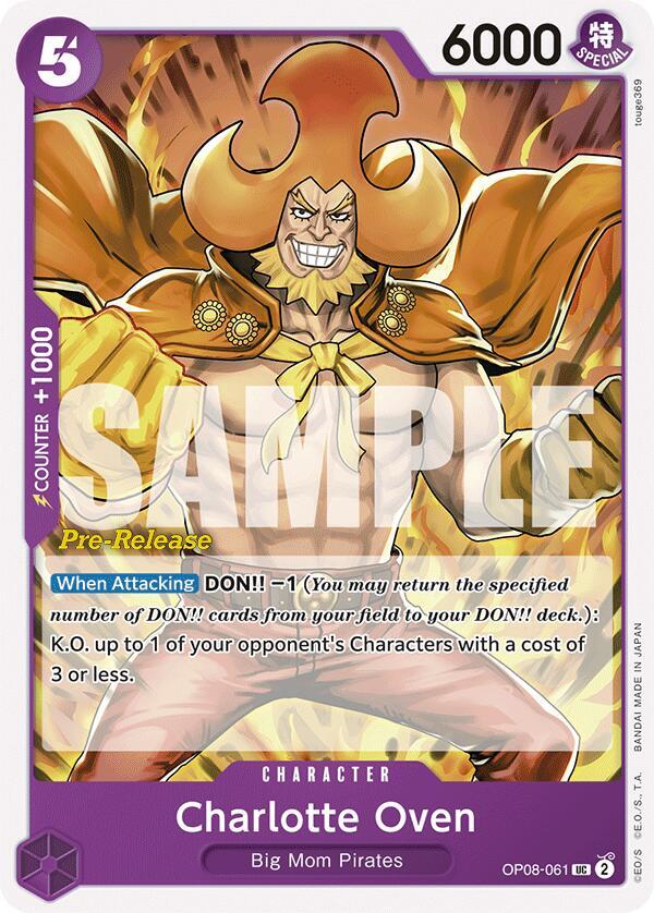 Charlotte Oven card artwork