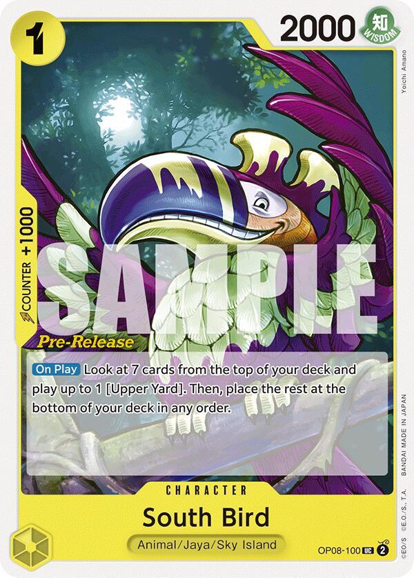 South Bird card artwork