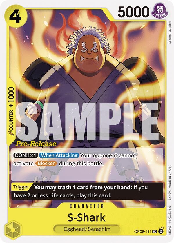 S-Shark card artwork