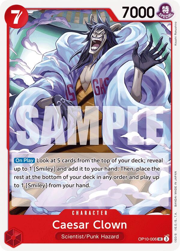 Caesar Clown (006) card artwork