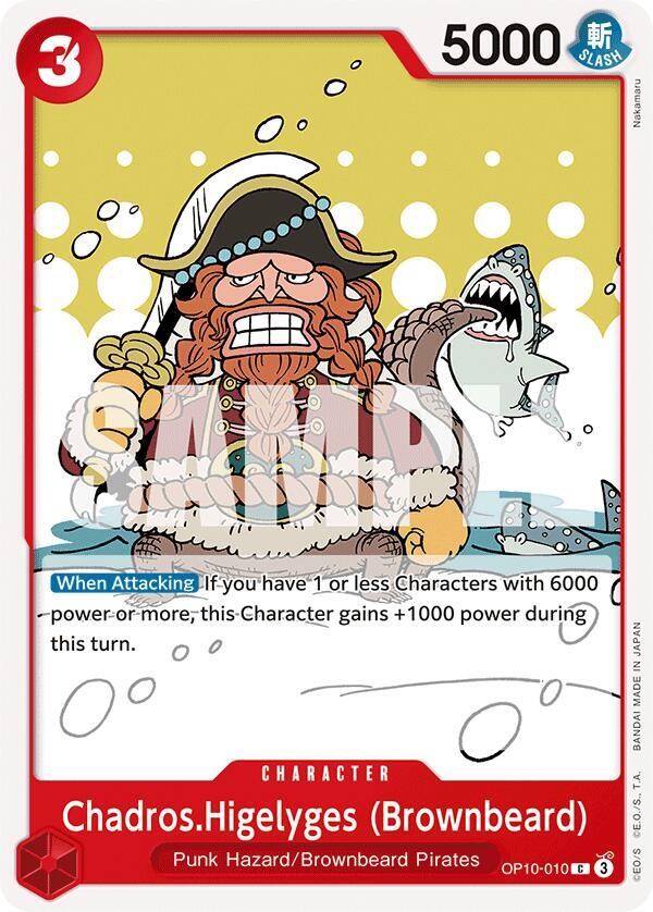 Chadros.Higelyges (Brownbeard) card artwork