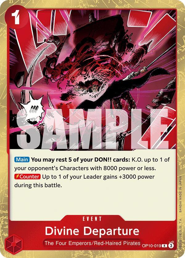Divine Departure card artwork