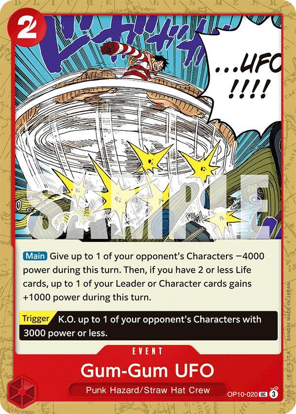Gum-Gum UFO card artwork