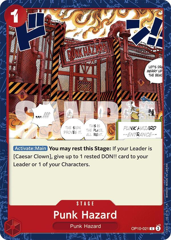 Punk Hazard card artwork