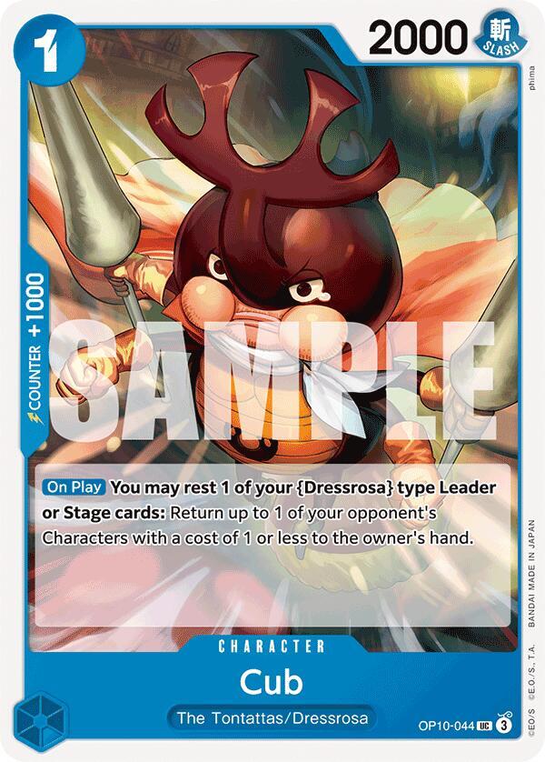 Cub card artwork