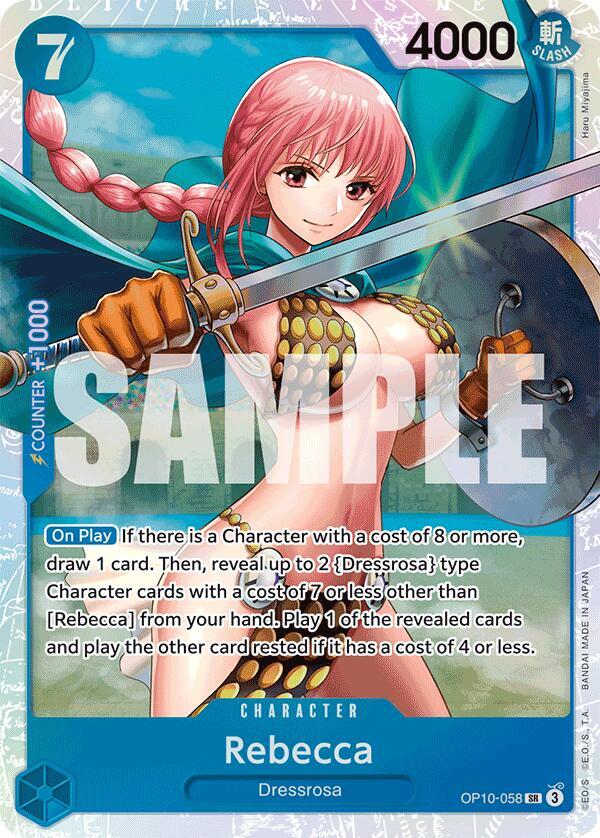 Rebecca card artwork