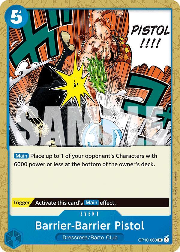 Barrier-Barrier Pistol card artwork
