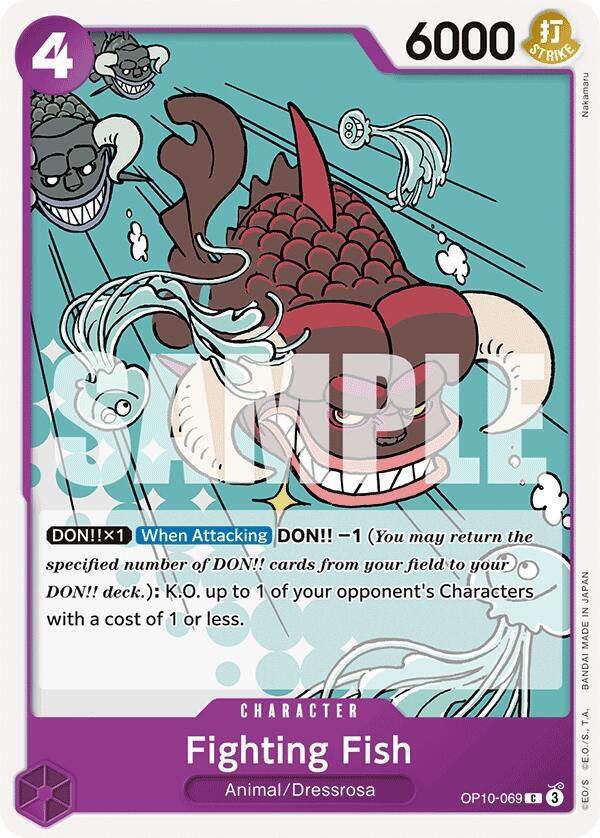 Fighting Fish card artwork