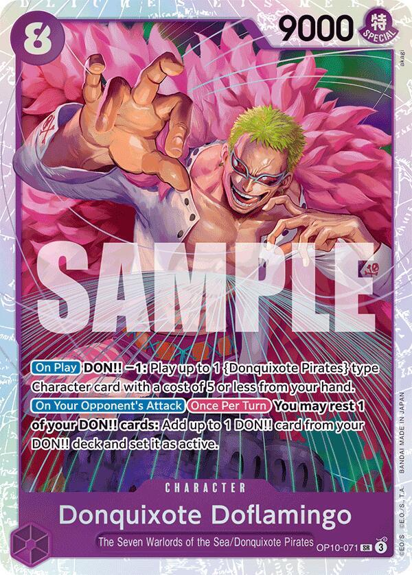 Donquixote Doflamingo card artwork