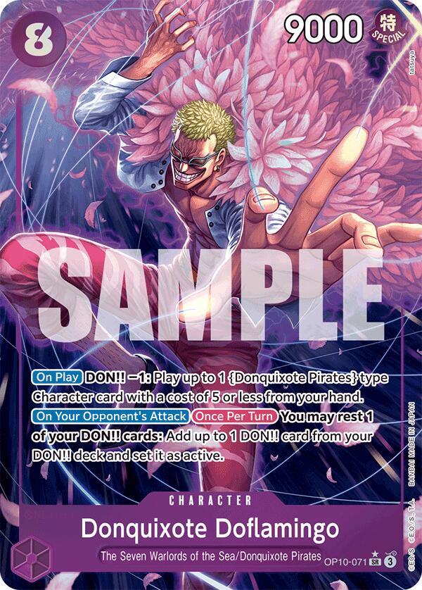 Donquixote Doflamingo (Parallel) card artwork