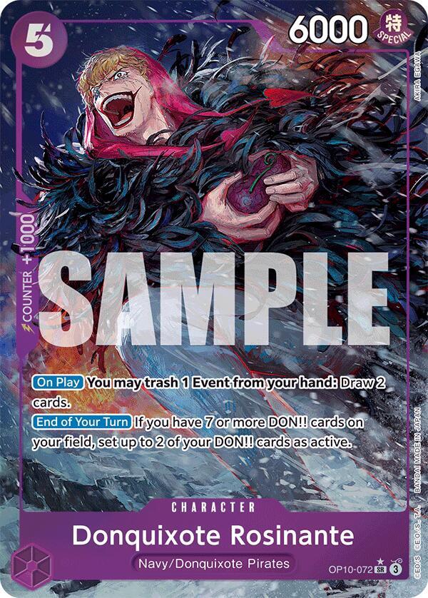Donquixote Rosinante (Parallel) card artwork