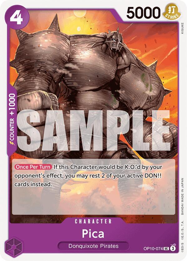 Pica card artwork