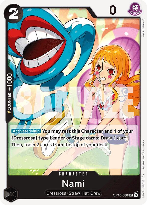 Nami (088) card artwork