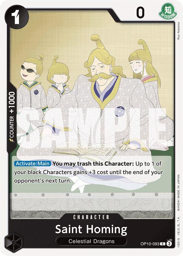 Saint Homing card artwork