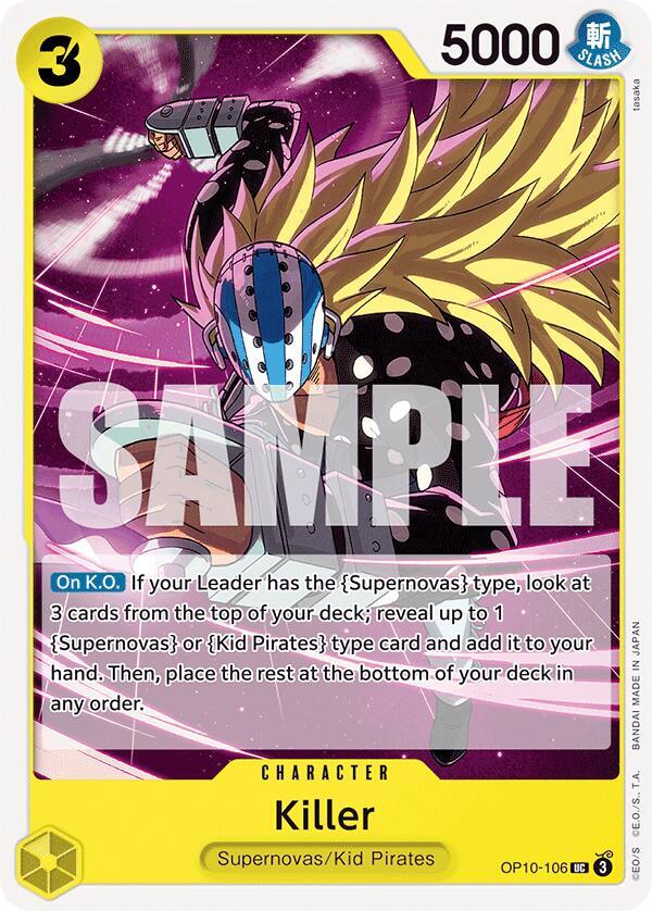 Killer card artwork