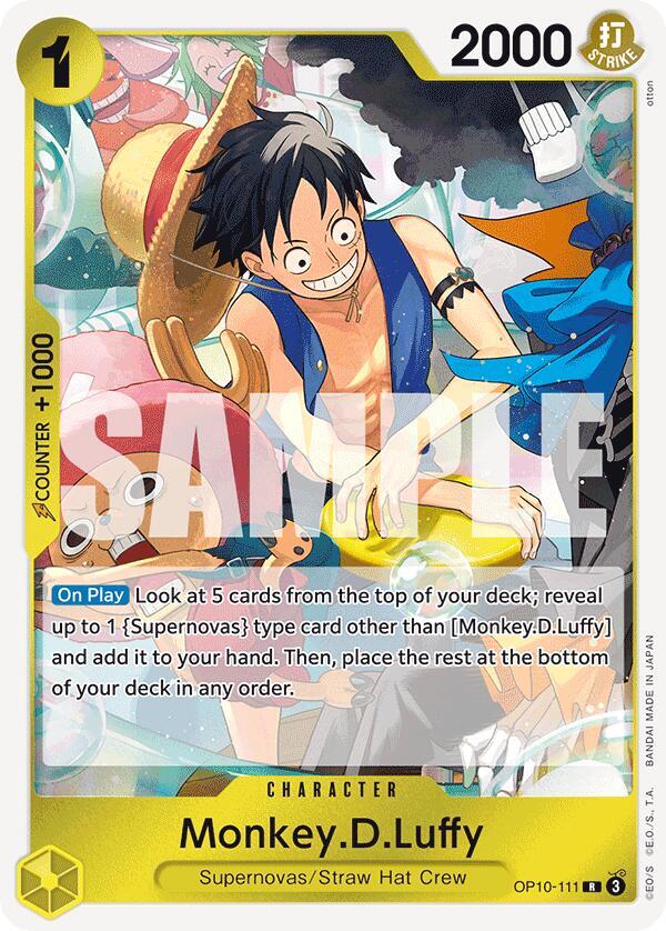 Monkey.D.Luffy (111) card artwork
