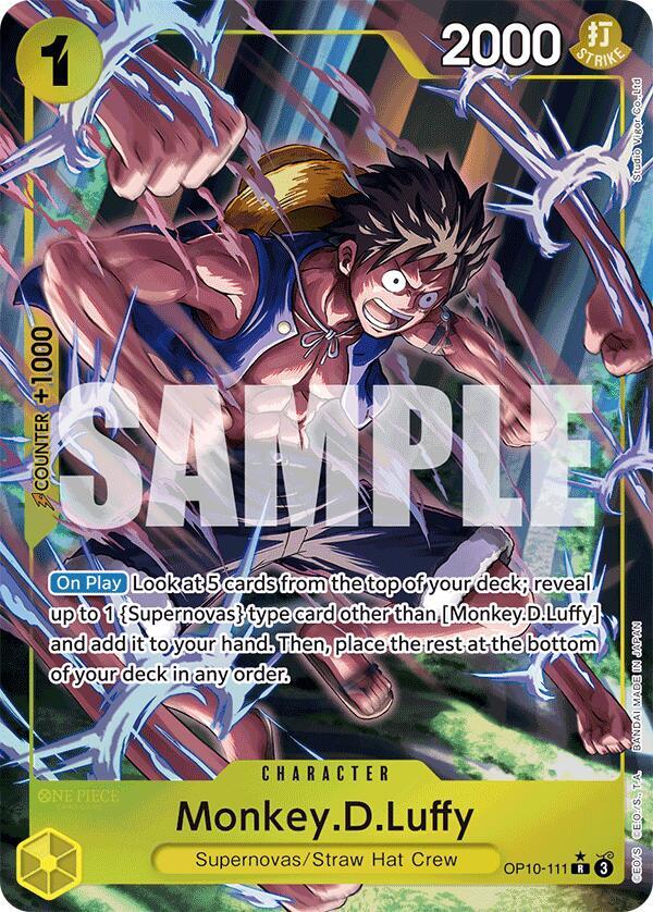 Monkey.D.Luffy (111) (Parallel) card artwork