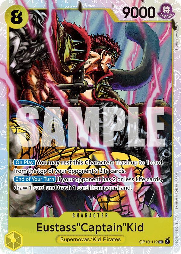 Eustass"Captain"Kid (112) card artwork