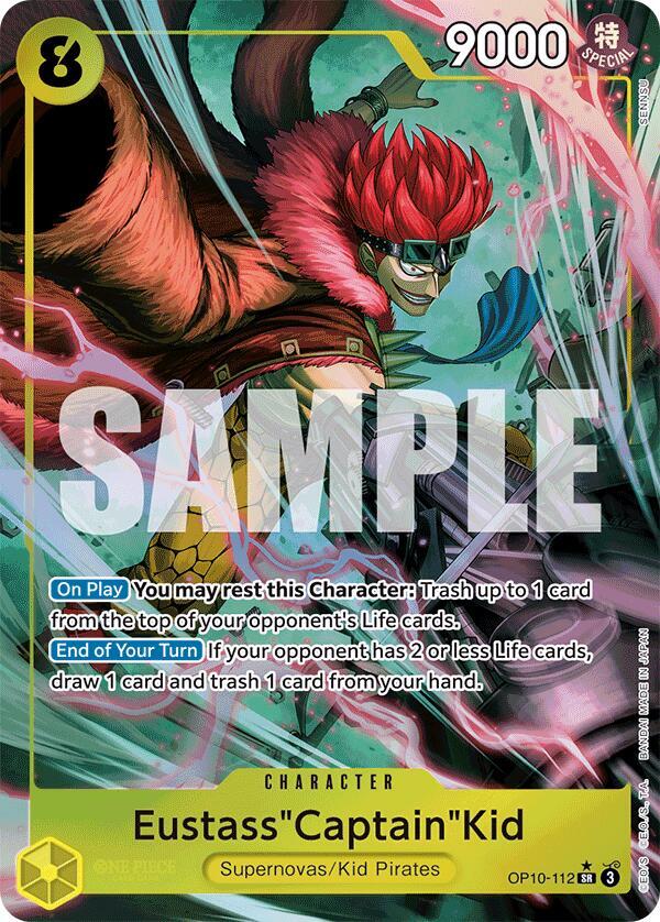 Eustass"Captain"Kid (112) (Parallel) card artwork