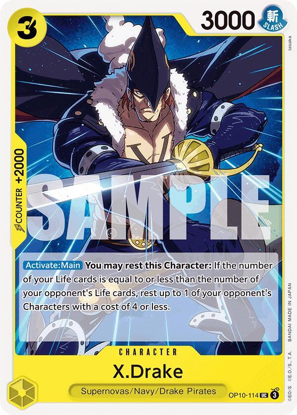 X.Drake card artwork