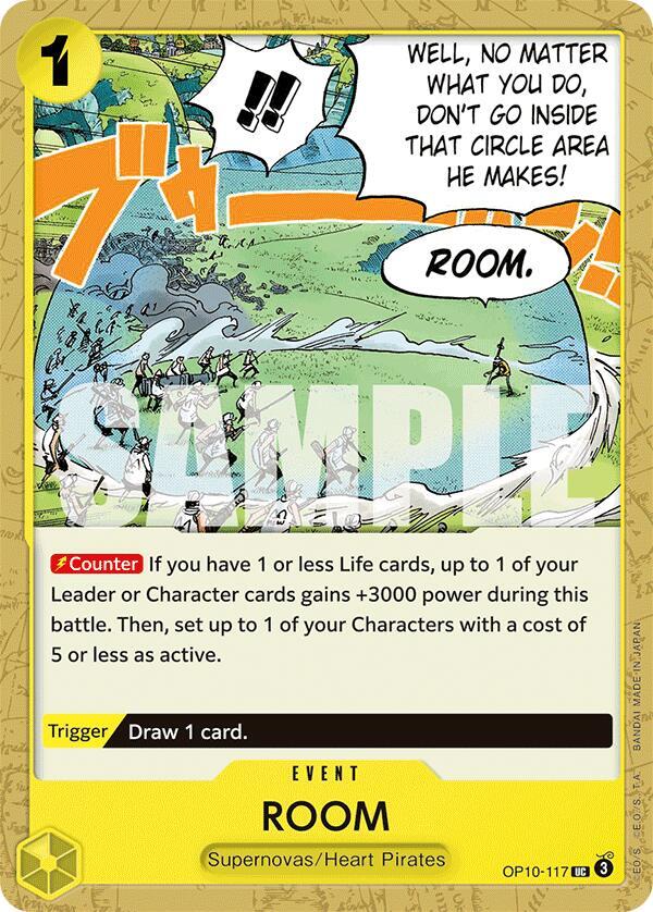 ROOM card artwork