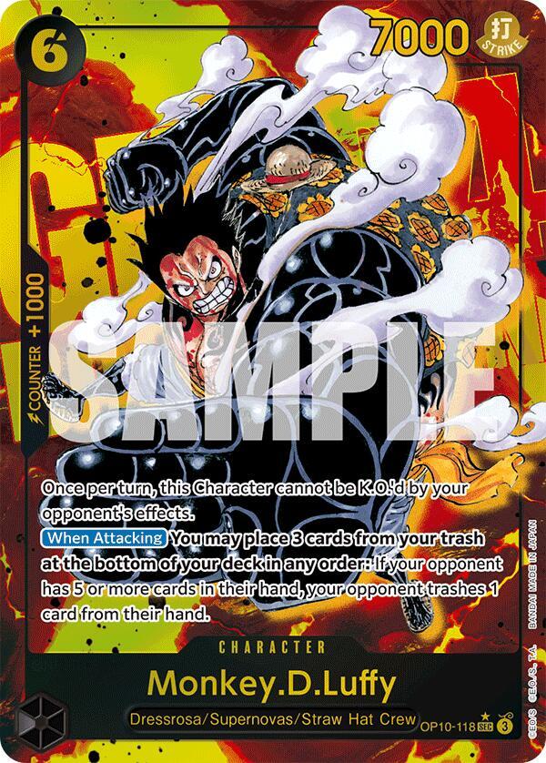 Monkey.D.Luffy (118) (Parallel) card artwork