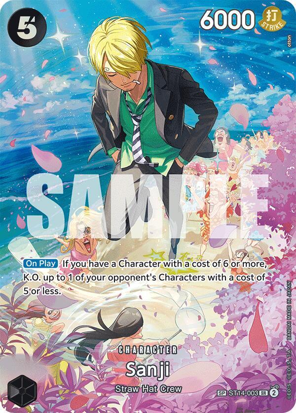 Sanji (SP) card artwork